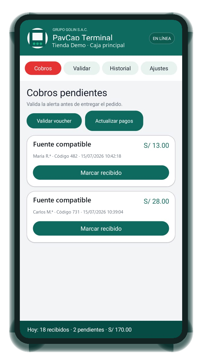 PayCap Terminal